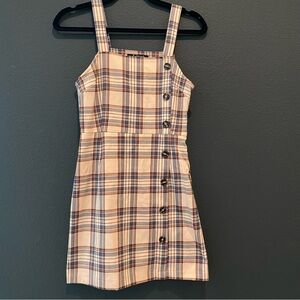 Mixed Threads plaid mini dress size XS